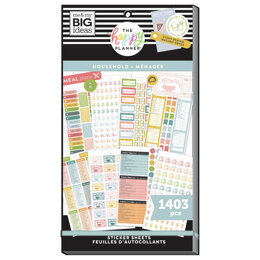 The Happy Planner Daily Chores 30 Sheet Sticker Pad