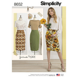 Simplicity 8652 Women's Skirts - Sewing Pattern