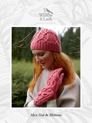 Alex Set - Gloves Knitting Pattern in Willow & Lark Ramble