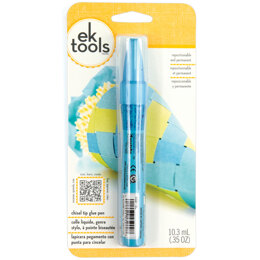 EK Success EK/Zig 2-Way Glue Pen Carded - Chisel Tip