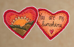 Mill Hill You Are My Sunshine Cross Stitch Kit - 3.25in x 3in