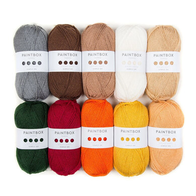 Paintbox Yarns Simply DK 10 Ball Colour Pack