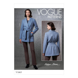 Vogue Misses' Jacket, Top & Pants V1663 - Sewing Pattern