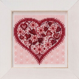 Mill Hill Spring Series 2019 - Valentine Heart - 5.25in x 5.25in