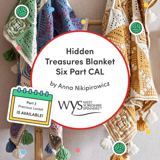Hidden Treasures Blanket CAL - 3rd part available!