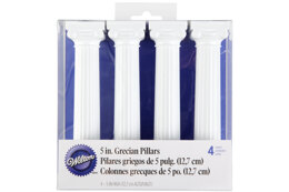 Wilton 5" Grecian Pillars - 4 Pack