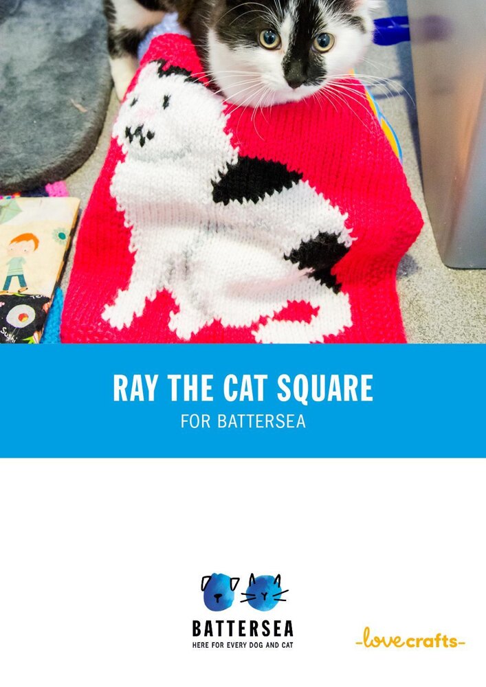 Ray Blanket for Battersea Knitting pattern by Battersea Dogs & Cats Home