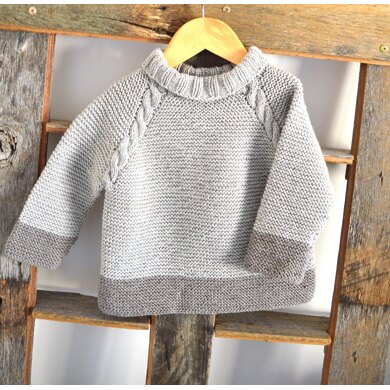 Driftwood Sweater, Top Down - P127