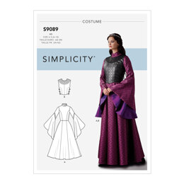 Simplicity Misses' Fantasy Costume S9089 - Sewing Pattern