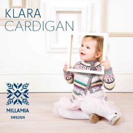"Klara Cardigan" - Cardigan Knitting Pattern For Babies in MillaMia Naturally Soft Merino