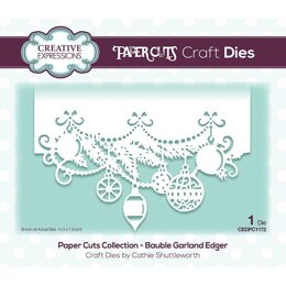 Creative Expressions Paper Cuts Bauble Garland Edger Craft Die