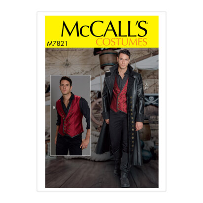 McCall's Men's Costume M7821 - Sewing Pattern