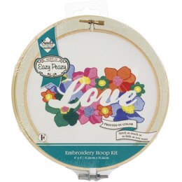 Needle Creations Easy Peasy Reverse Embroidery Kit - Love - 6in