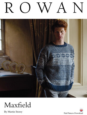 Maxfield Sweater in Rowan Felted Tweed DK - D211 - Downloadable PDF