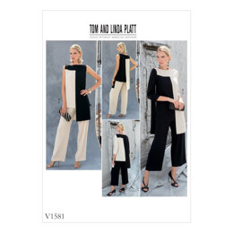 Vogue Misses' Tunic and Pants V1581 - Sewing Pattern