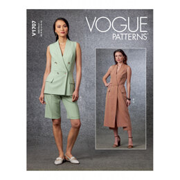 Vogue Misses' Vest, Shorts & Pants V1707 - Sewing Pattern