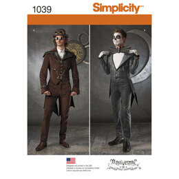 Simplicity Men's Cosplay Costumes 1039 - Sewing Pattern