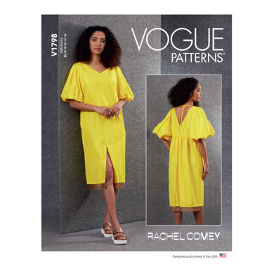 Vogue Misses' Dress V1798 - Sewing Pattern
