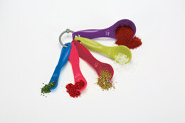 Colourworks Brights Five Piece Measuring Spoon Set