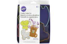 Wilton Baby Theme Cookie Cutter Set - 4 Pieces