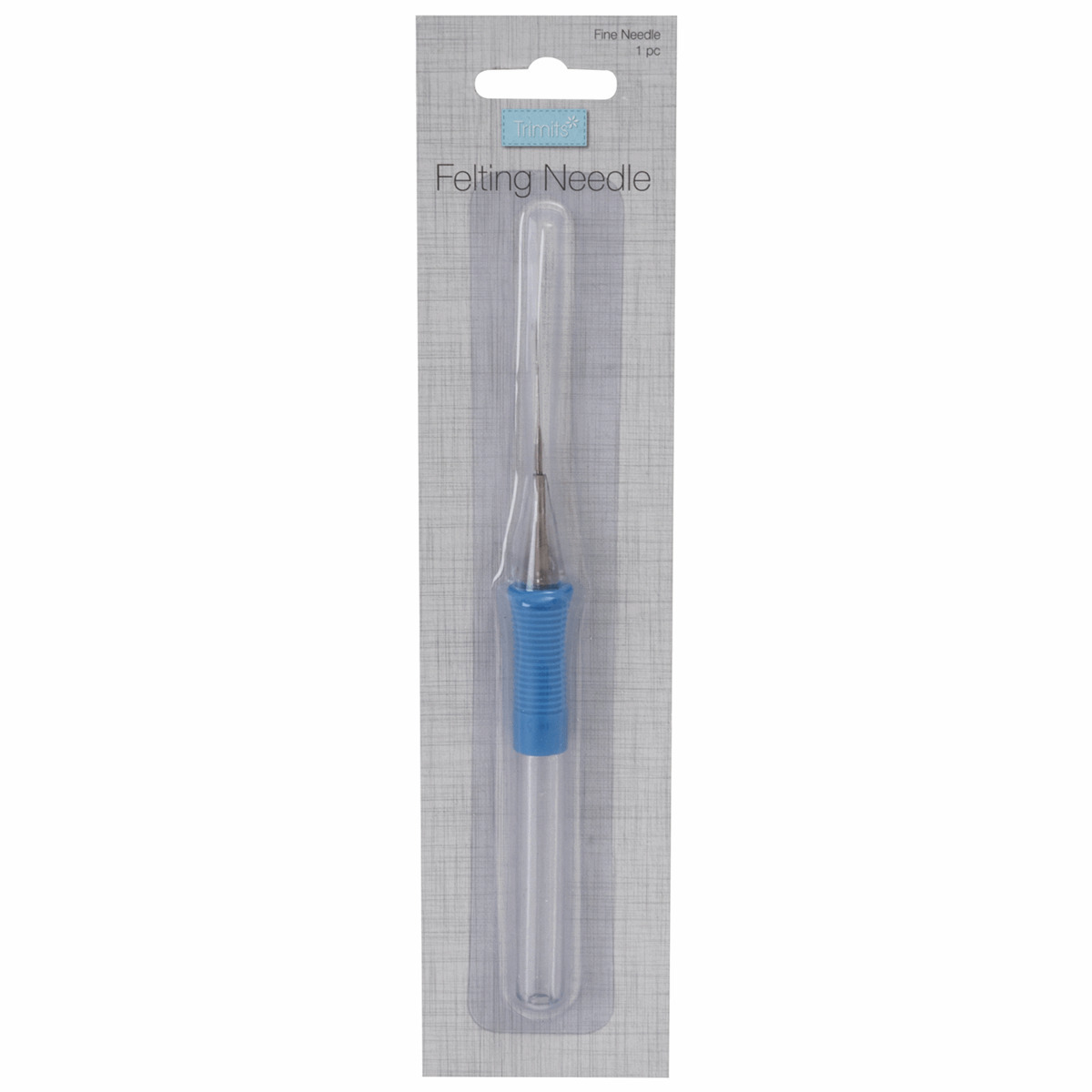 One Size Trimits 3 Needle Pen Style Felting Tool Blue