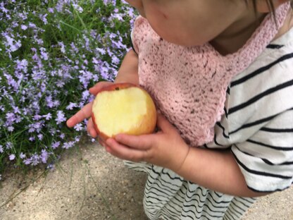 Apple Blossom Bib