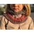 Cabled snood for kids in french, spanish, english