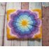 Spoke Flower Blanket