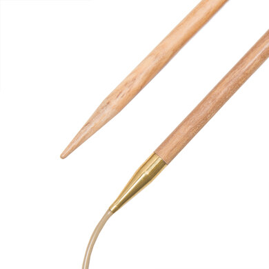 Addi Olivewood Circular Needles 100cm (40")