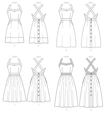 McCall's Misses' Dresses M7952 - Sewing Pattern