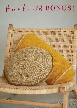 Crochet Cushions in Hayfield Bonus DK - 10256 - Downloadable PDF