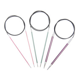 KnitPro Zing Fixed Circular Needles 80cm (32")