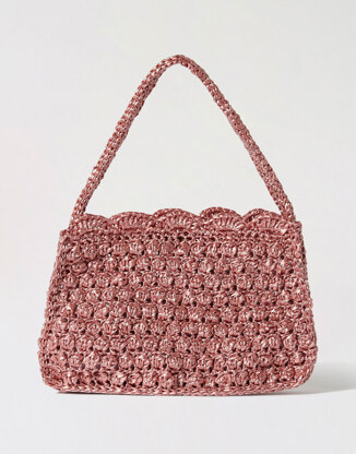Vicente Bag in Wool and the Gang Shiny Ra-Ra Raffia - Leaflet
