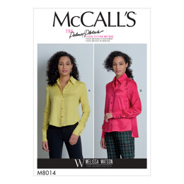 McCall's Misses' Shirts M8014 - Sewing Pattern