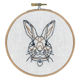 Permin Rabbit Embroidery Kit