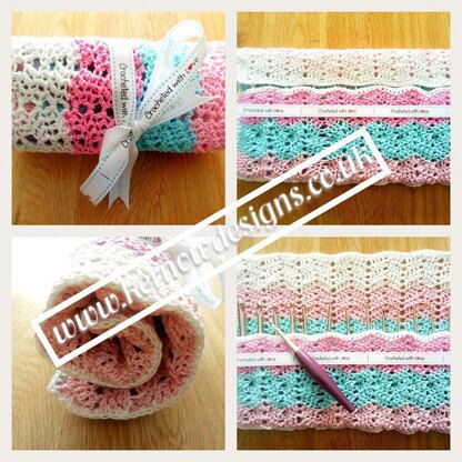 Pretty Pastels Crochet Hook Roll