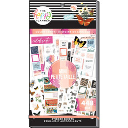 The Happy Planner Color Story Mini 30 Sheet Sticker Value Pack