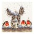 Bothy Threads Christmas Donkey, Hannah Dale Cross Stitch Kit - 26 x 26cm