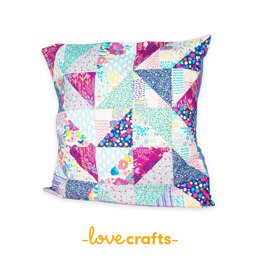 LoveCrafts Painterly Blooms Cushion Project Pack