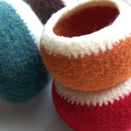 Little Felted Pods