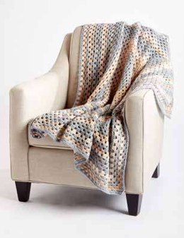 All For One Crochet Blanket in Bernat Pop! - Downloadable PDF