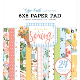 Echo Park Paper My Favorite Spring 6x6 Paper Pad