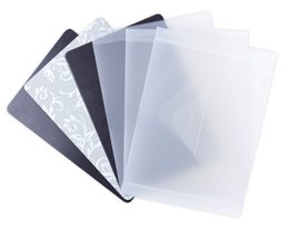 Sizzix Storage - Printed Magnetic Sheets, 6 1/2in x4 3/8in w/Enevelopes, 6 7/8in x5in, 3Pk