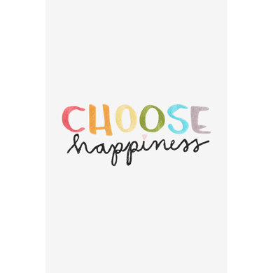 Choose Happiness in DMC - PAT0397 - Downloadable PDF