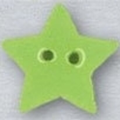 Mill Hill Button 86407 - Small Lime Star