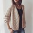 Cabled Cardigan