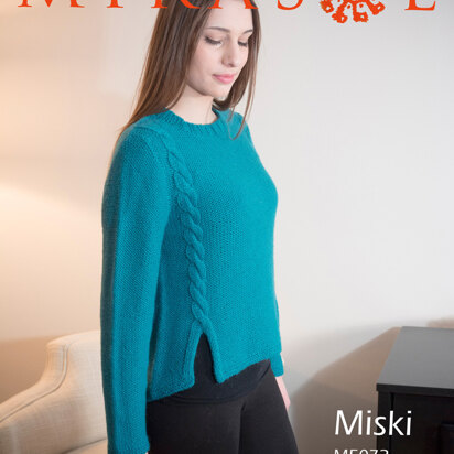 Twisted Edge High/Low Pullover in Mirasol Miski - M5072