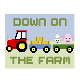 Down on the farm - Blanket  Chart Pattern