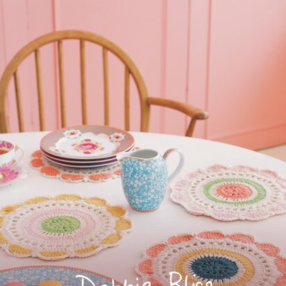 "Dashing Doilies" - Crochet Pattern For Home in Debbie Bliss Baby Cashmerino - DBS062