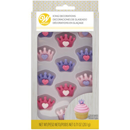 Wilton Crown Icing Decorations, 12-Count